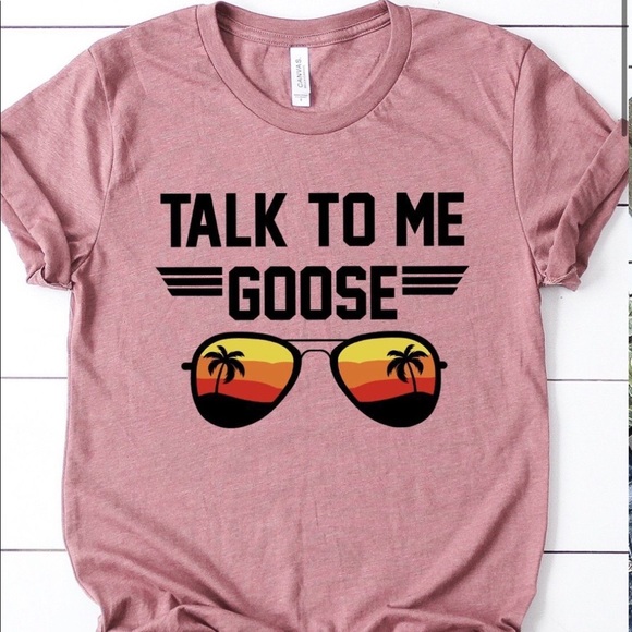 🌟LAST ONE 🌟Talk To Me Goose Tee - Picture 2 of 4